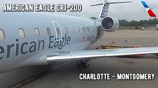 Information Full Flight: American Eagle CRJ-200 Charlotte to Montgomery (CLT-MGM) News