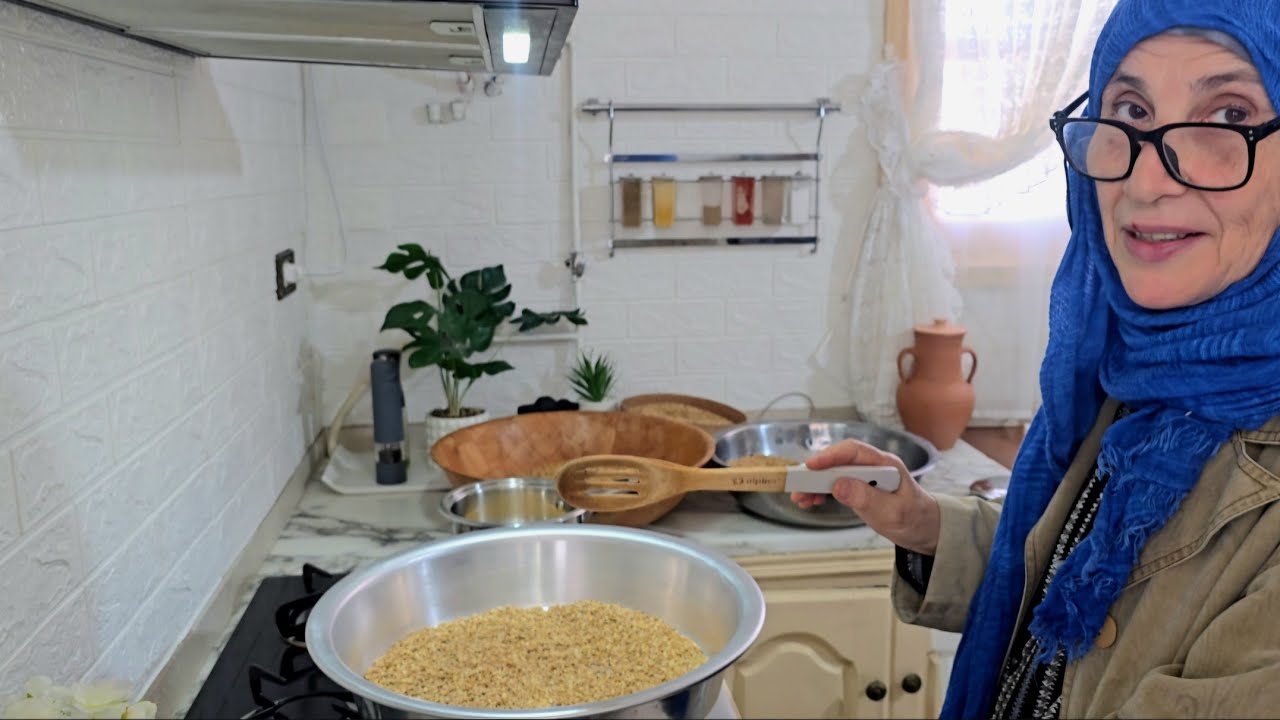 تحضيرات رمضان🌜: تنظيم التوابل، البسيسة، خبز الدار و عجة مرقاز 🥘