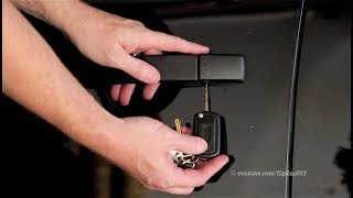 Unlock a Land Rover with Dead Battery or Broken Key Fob by ZipZapDIY 211,616 views 6 years ago 56 seconds