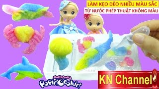 Đồ chơi POPIN COOKIN | LÀM KẸO DẺO MÀU SẮC HÌNH DÁNG SINH VẬT BIỂN Umi no ikimono gumi