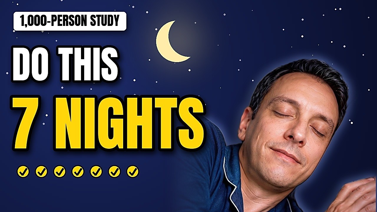 Thumbnail Concept – Nutrition Made Simple: Sleep (Before Bed)