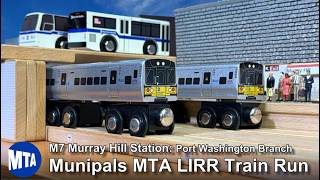 Munipals MTA LIRR M7 Murray Hill Train & Bus Run