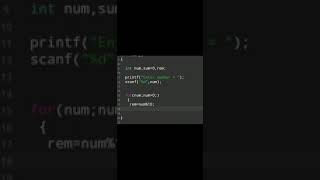 #23 | How to Write C language Program | Programming Exercise24  #shorts #programming #coding