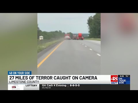Video captures one of eight Tuesday crashes on I-65
