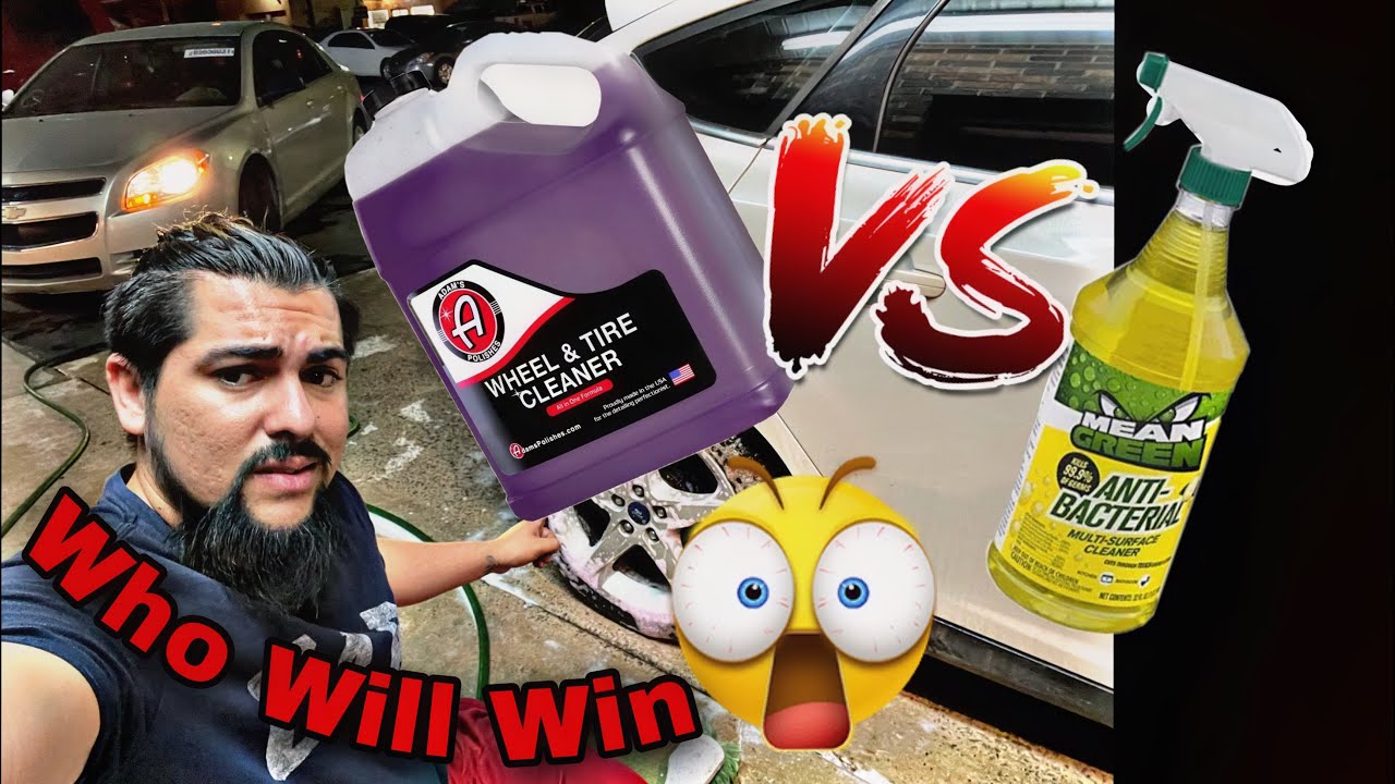 P&S BRAKE BUSTER VS ADAMS WHEEL & TIRE CLEANER