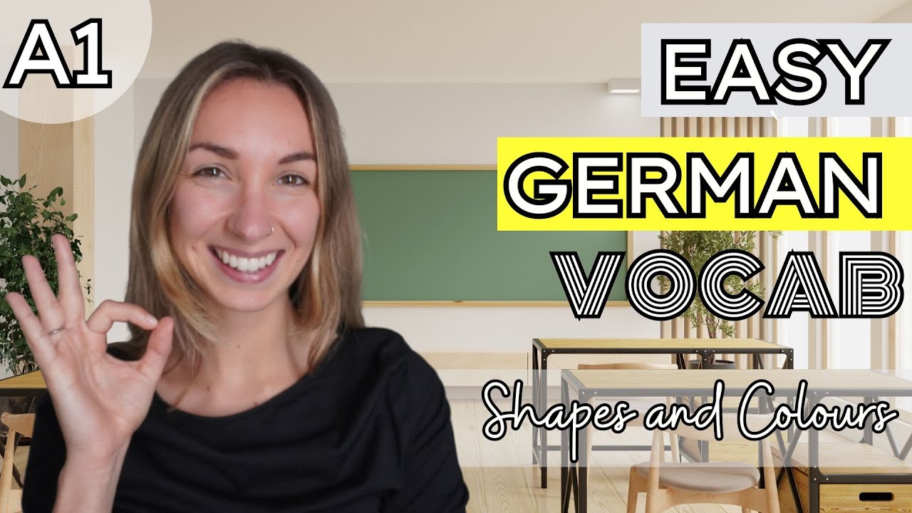 GERMAN VOCABULARY LESSON 13 Shapes & Colours (Deutsch Wortschatz und