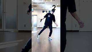 House Dance Tutorial for Beginners | Basic Scissors Step - Standard #dancemoves #shorts #tutorial