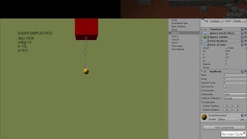 Spring-Mass system simulation