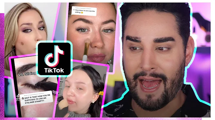 TIKTOK MAKEUP "HACKS" ! Pro MUA Reacts to TikTok h...