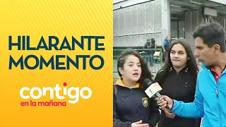 IBAN ATRASADAS😂 Queraltó fue a dejar al colegio a Constanza y Martina - Contigo en La Mañana