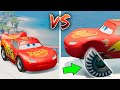 Lightning Mcqueen with Half Wheels VS Lightning Mcqueen with Normal Wheels - which is best?