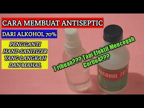 Video: Cara Memasang Permainan Menggunakan Alkohol