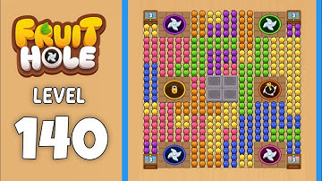 Fruit Hole level 140 solution