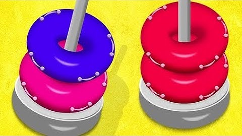 Hoop Stack - Color Sort Puzzle - Android Puzzle Game Color Hoop Stack Level Puzzle Games | Complete