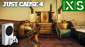 Just Cause 4 Xbox Series S Gameplay Graphics And Frame Rate Test 🔥 Part 4
