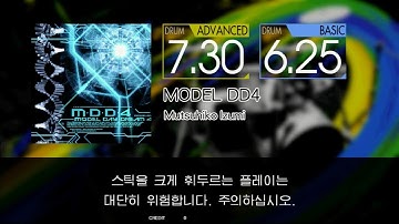 Gitadora MODEL DD4 Advanced~Basic drum