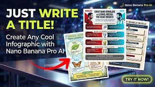 JUST INPUT TITTLE! Create PRO Infographics in Seconds with Nano Banana Pro