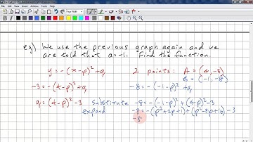 PreCalculus 11 Chp 4.4 - Analyzing Quadratics in Standard Form