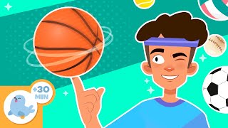 fun exercise sports for kids learn soccer volleyball tennis baseball healthy habits