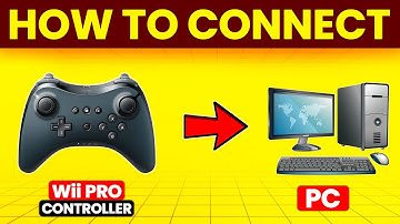 How To Connect Wii Pro Controller To PC (How To Pair And Use Wii Pro Controller To PC)