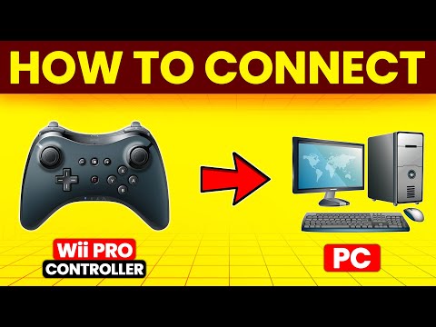 How To Connect Wii Pro Controller To PC (How To Pair And Use Wii Pro Controller To PC)
