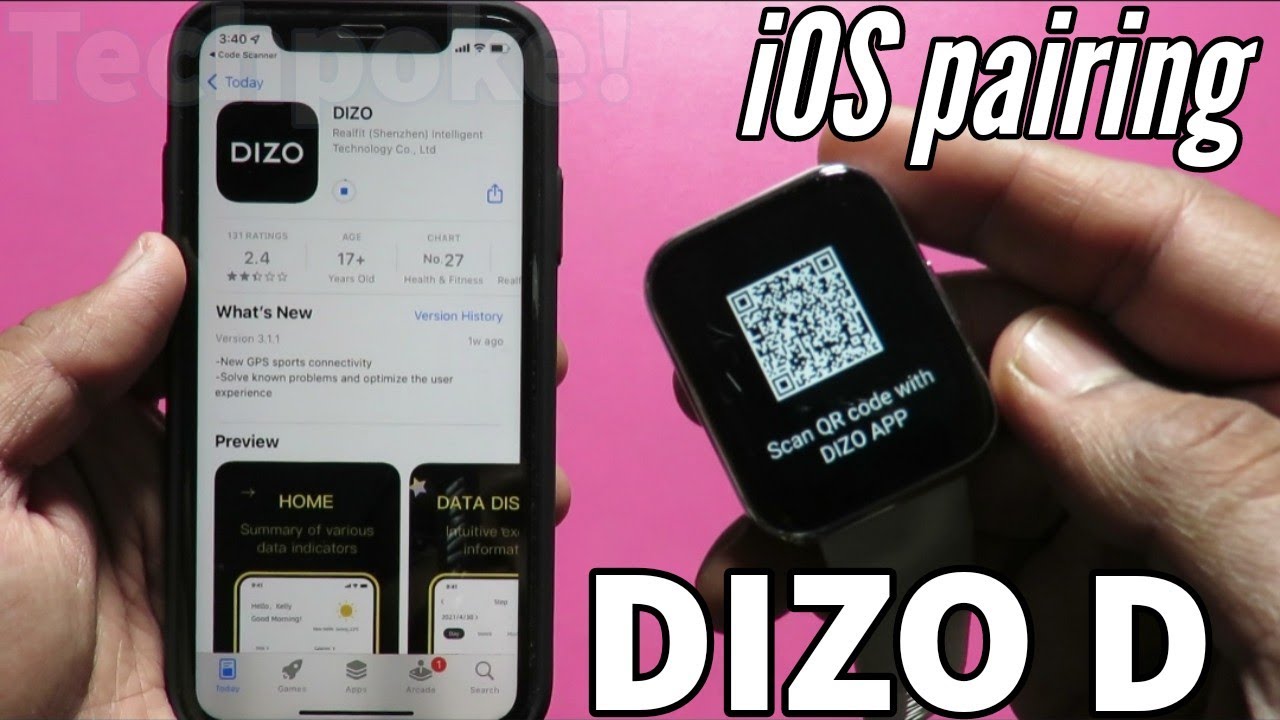 Dizo watch D • iOS Pairing 😇 All features working or not 🤔 