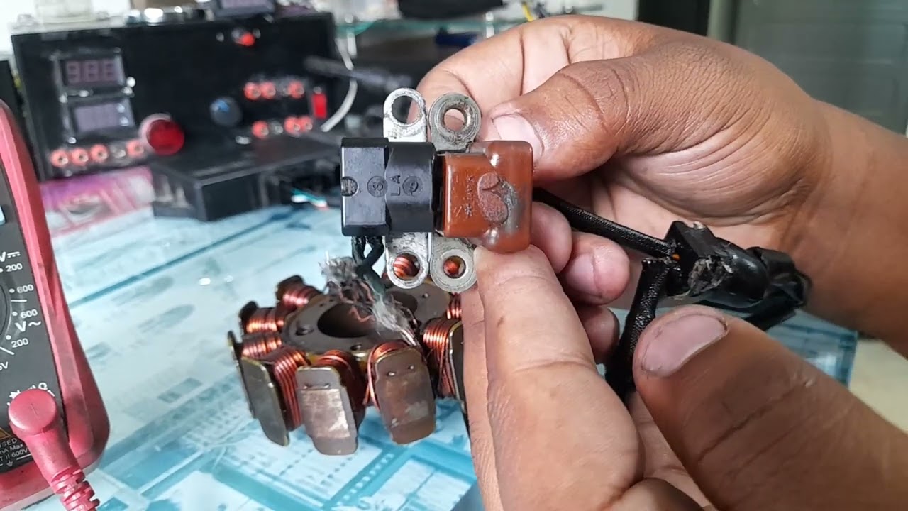 FALLA ELÉCTRICA DR 650 ADAPTACIÓN BOBINA PULSORA Ó CKP.