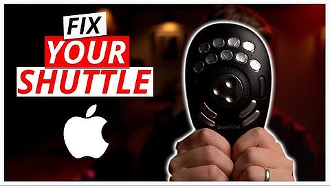 Troubleshooting your Shuttle Pro V2/Shuttle Xpress (Mac)