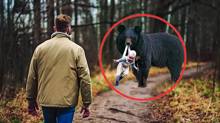 Man Sees a Bear Carrying a Baby, When He Got Close What the Bear Did Made the Man Pale... - DayDayNews