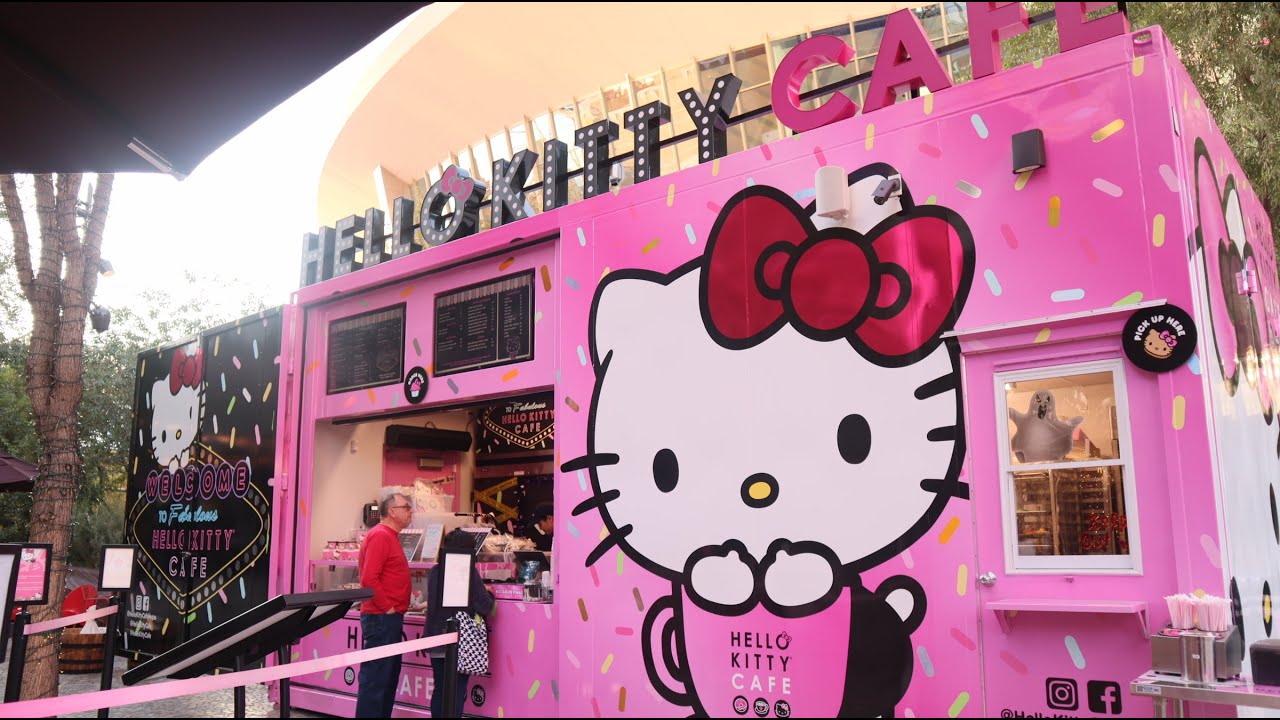 Hello Kitty Mini Cafe Pop-Up opens on the Strip on Friday - Eater