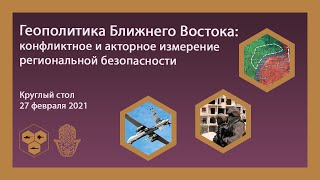 Геополитика Ближнего Востока: конфликтное и акторное измерение региональной безопасности