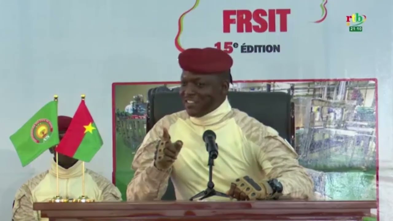 Burkina: le président Ibrahim TRAORE s'adresse aux chercheurs