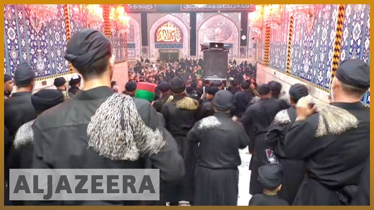 🇮🇷 🇮🇶 العقوبات الأمريكية تمنع الإيرانيين من إحياء ذكرى عاشوراء في العراق | الجزيرة الإنجليزية