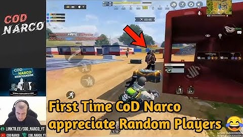 First Time CoD Narco appreciate Random Players