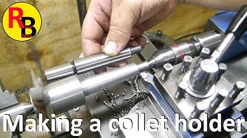 Making a collet holder for in my MT2 tailstock
