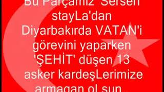 13 şehide yapılan rap Resimi