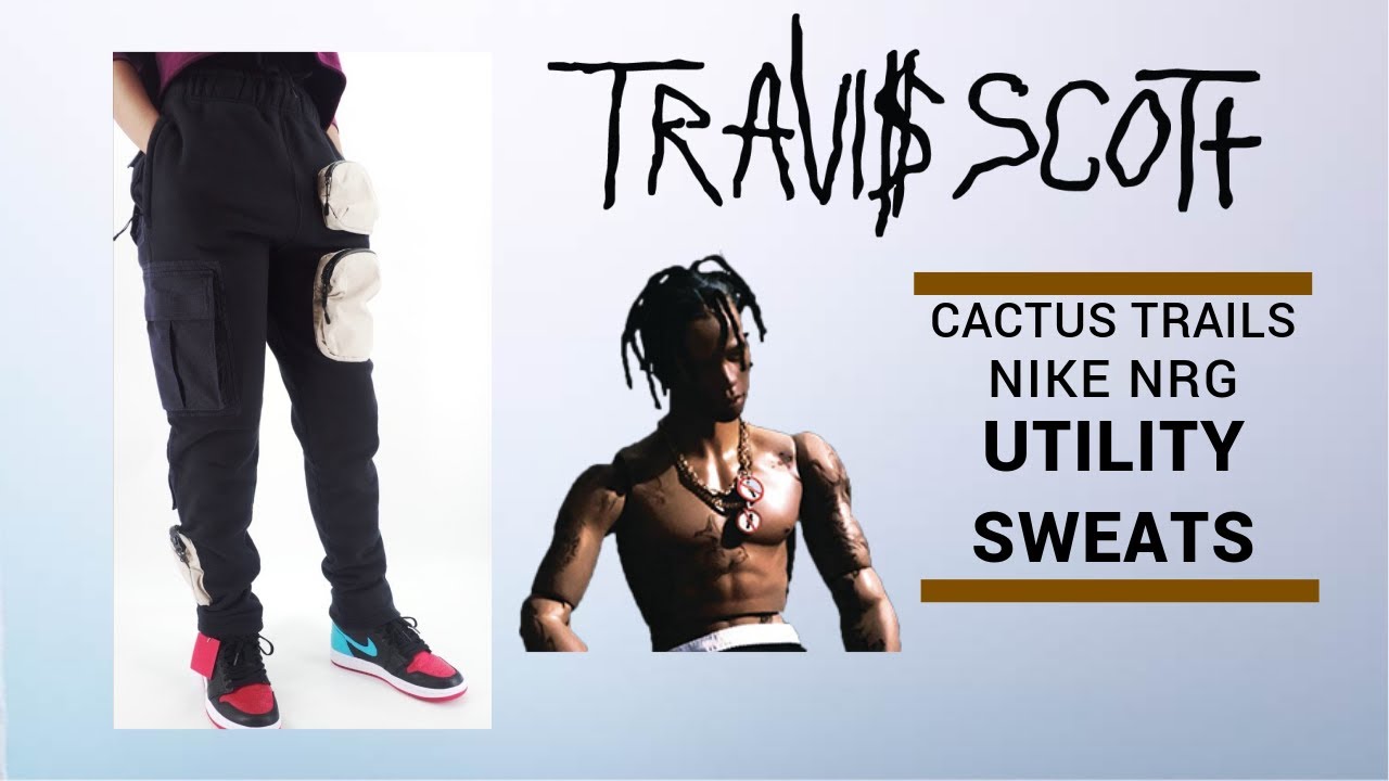 Travis Scott Cactus Trails X Nike NRG Utility Sweatpants SZ Small Try