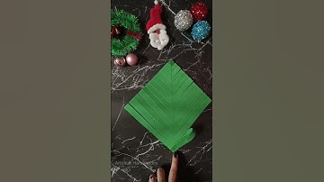DIY Christmas Tree || Christmas Tree Tutorial|| #handmade #art #craft #diy #christmas #christmasidea
