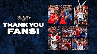 Thank You, Pelicans Fans | 2023-2024 New Orleans Pelicans NBA season