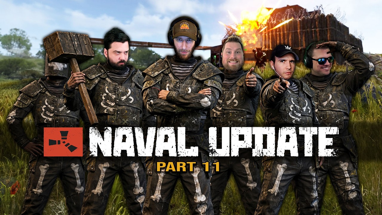 RUST Part 11: Raiding is Now The Deep Sea Waiting Room ft. chocoTaco, Quest, Reid, Bob, & EmergeNC