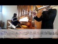 Leopold Mozart Adagio tenor trombone trombone & organ