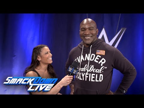 Evander Holyfield talks about his sports-entertainment fandom: SmackDown Exclusive, April 24, 2018