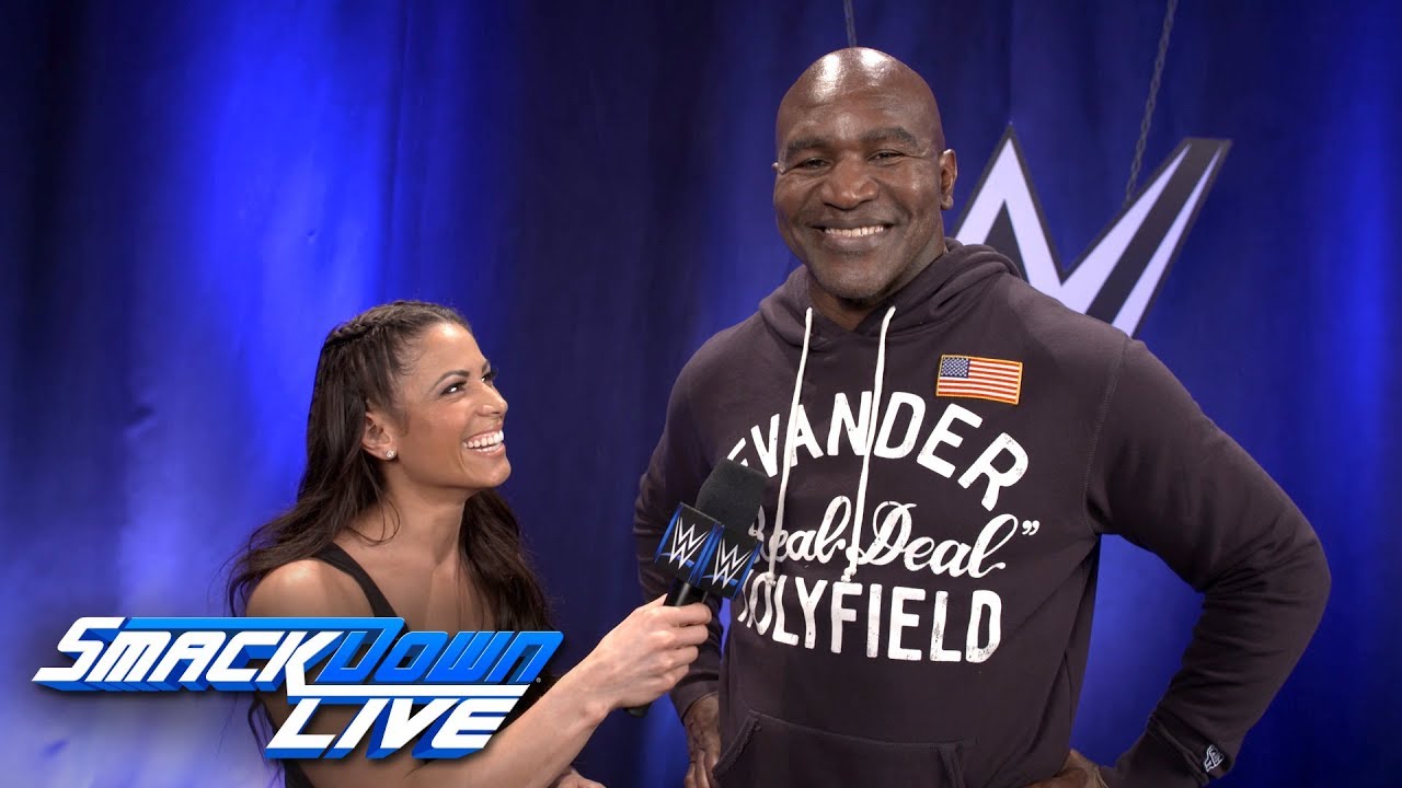 Evander Holyfield talks about his sports-entertainment fandom: SmackDown Exclusive, April 24, 2018