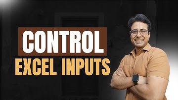 Excel Data Validation Explained | Restrict & Control Inputs Easily