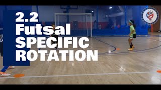 2.2 Futsal Specific Rotation, Learning Basic Rotation, Then Using Player Creativity