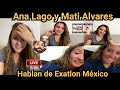 Ana lago y Mati Alvares juntas hablan Verdades de Exatlon estan confirmando su regreso?