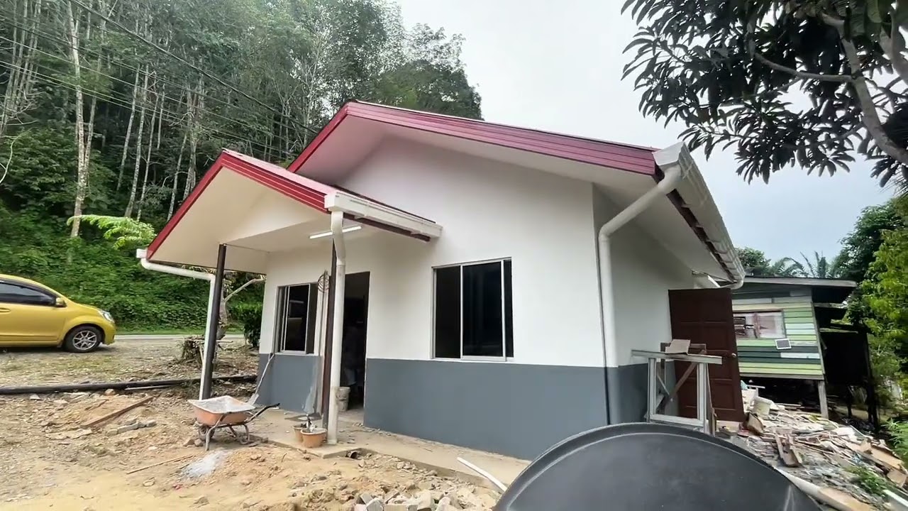 Projek pembinaan rumah PPRS/PPRT di Kg Paginatan Ranau Sabah