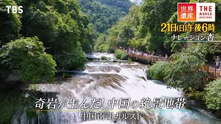 『世界遺産』1/21(日) 中国南部カルスト 〜 奇岩が生んだ！中国の絶景地帯【TBS】