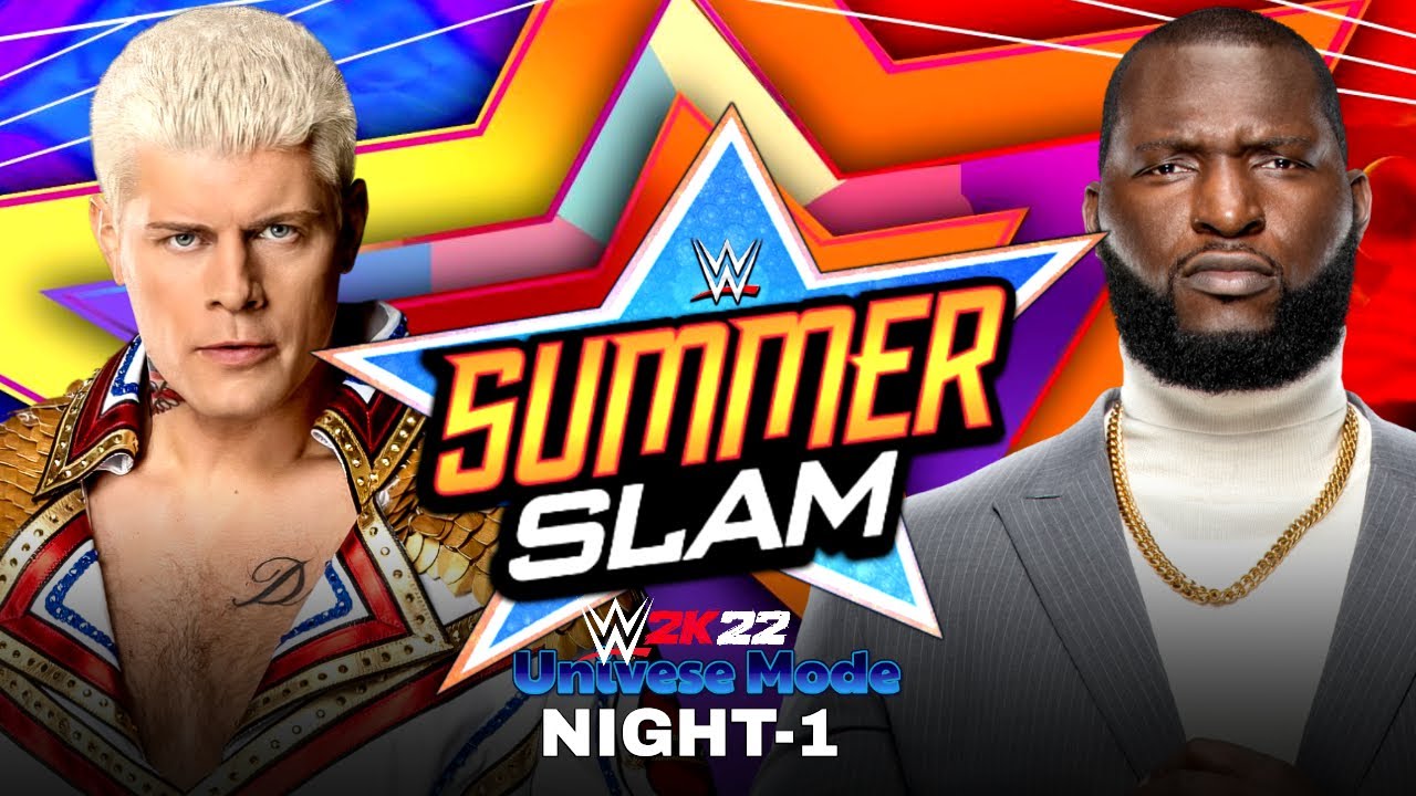 WWE 2K22 Universe Mode: SummerSlam Night One