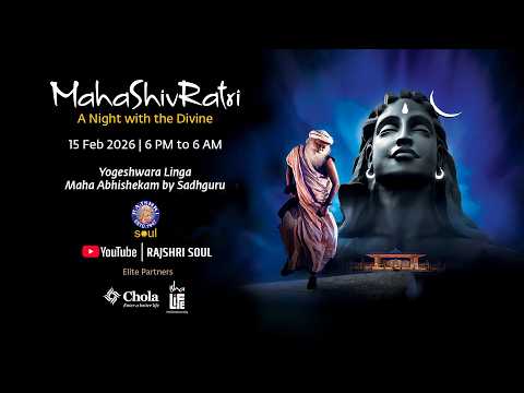 🔴Mahashivratri With Sadhguru🔴 | Live From Isha Yoga Centre | Sadhguru Mahashivratri 2026